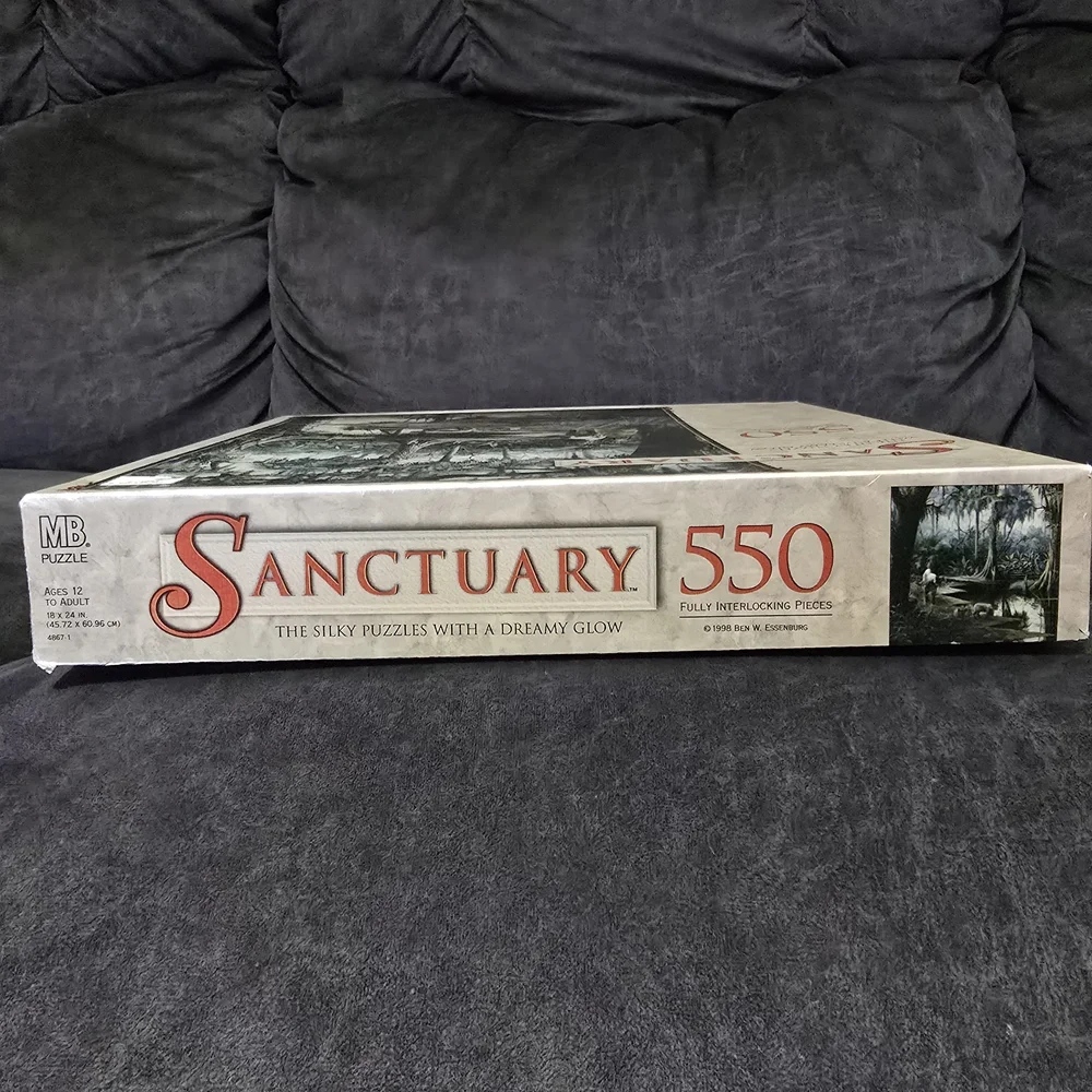 Sanctuary 550-Piece Puzzle - Green and Blue